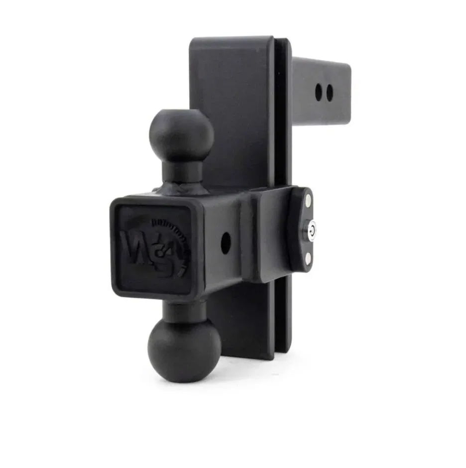 STB6-2 – WEIGH SAFE Trailer Hitch Ball Mount, Fits 2 Inch Receiver 15000 Gross Trailer Weight Adjustable Stowable Des...